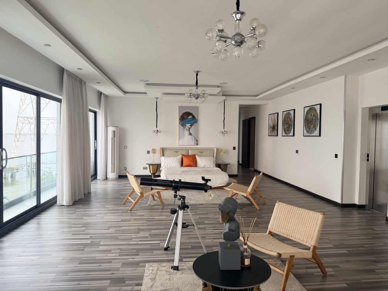 Waterfront Villa — Master Bedroom