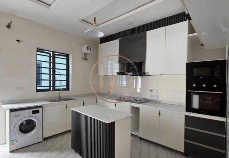 Modern 4-Bedroom Semi-Detached Duplex with BQ