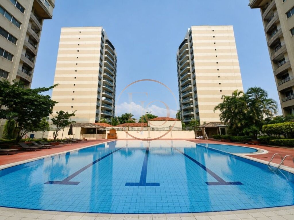 Residential swimming pool on Gerrard Road Ikoyi
